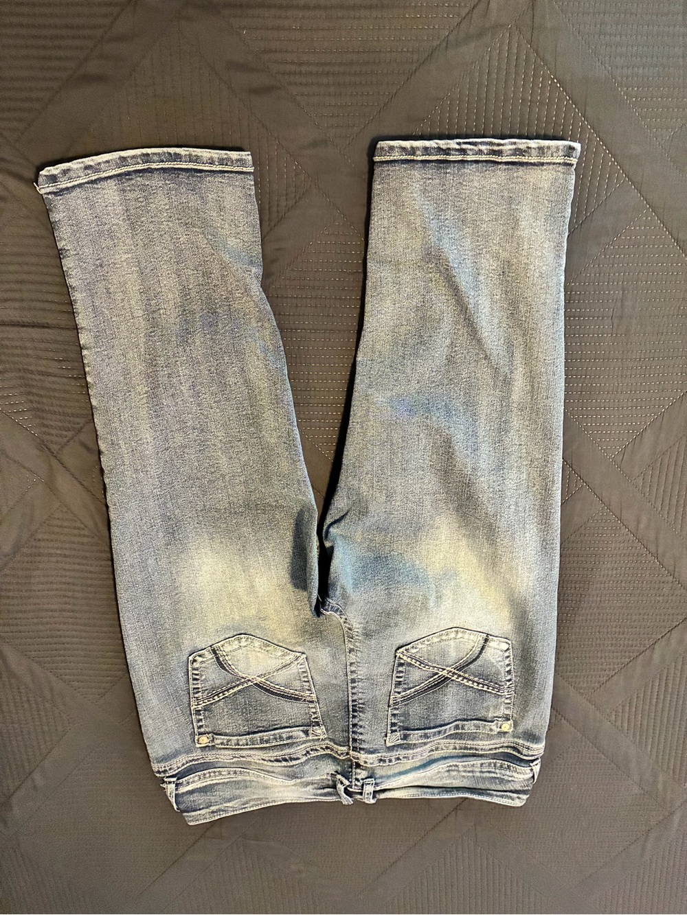 Wallflower Light Blue Stretch with Back Pocket Detail